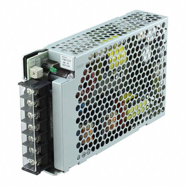 PBA100F-12-N The Cosel PBA100F-12-N is a 100W AC/DC converter with a 12V output. It features a universal input voltage range of 85-264 VAC and is designed for chassis mounting.
