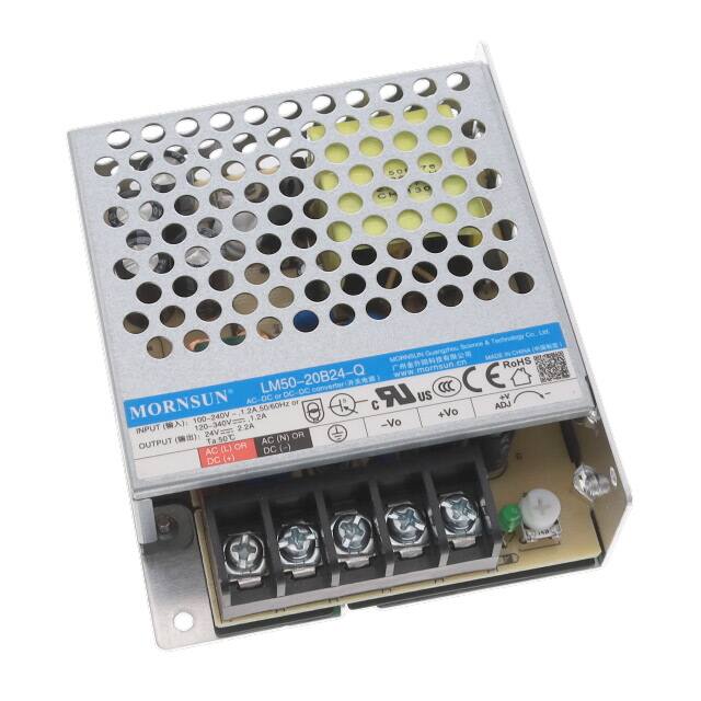 LM50-20B24-Q AC/DC CONVERTER 24V 53W