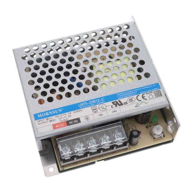 LM75-23B12-C AC/DC CONVERTER 12V 72W