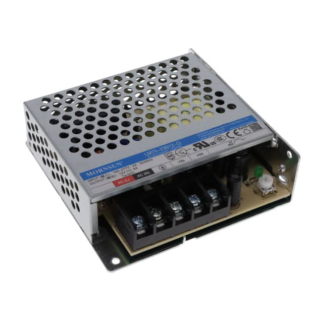 LM75-23B12-Q AC/DC CONVERTER 12V 72W