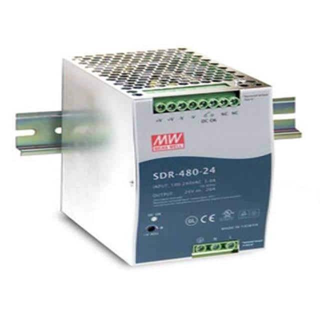 SDR-480-48 480 Watt Series / 48 VDC / 10.0