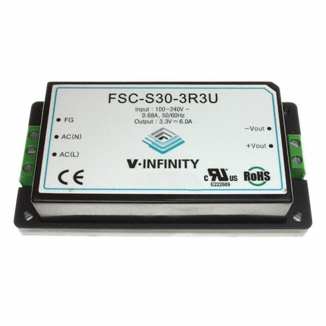 FSC-S30-3R3U AC/DC CONVERTER 3.3V 30W