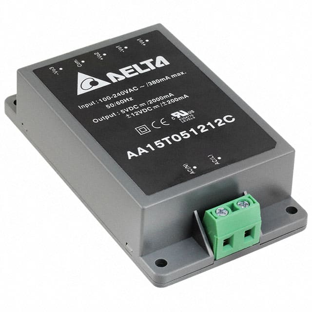 AA15T051212C AC/DC CONVERTER 5V +/-12V 15W