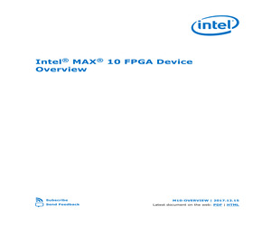 10M02SCU169A7G The Altera 10M02SCU169A7G is an FPGA designed for embedded applications. It features RoHS3 compliance and an MSL of 1 Unlimited.