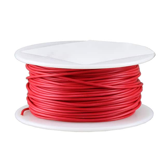 9921 002100 HOOK-UP STRND 22AWG RED 100'