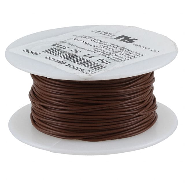 83002 001100 HOOK-UP STRND 26AWG BROWN 100'