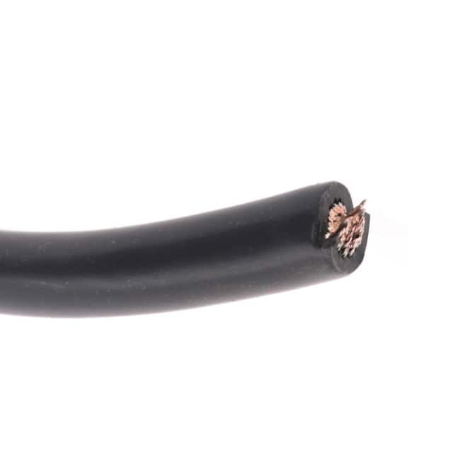 9904 01050 HOOK-UP STRND 4AWG BLACK 50'