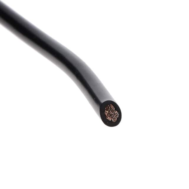9908 010100 HOOK-UP STRND 8AWG BLACK 100'