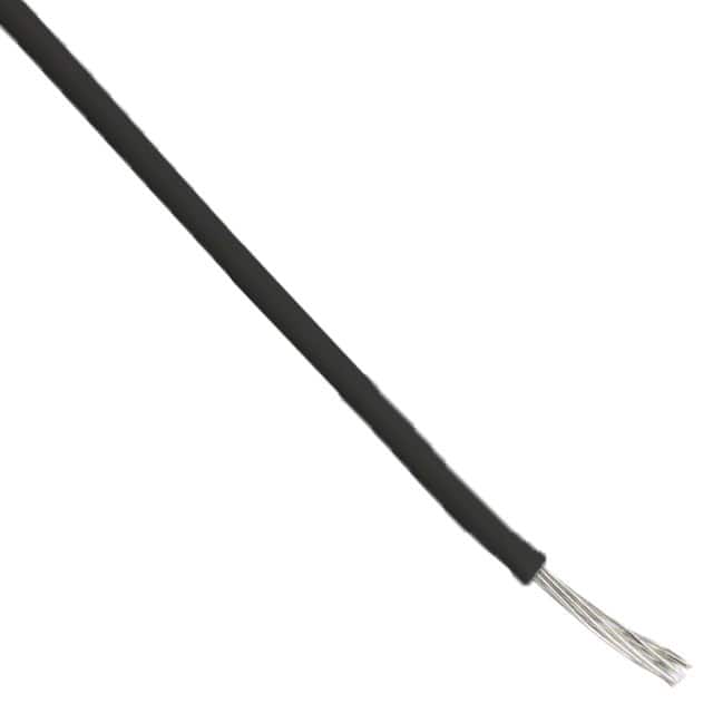RL0111-0.50-0 HOOK-UP STRND 0.50MM2 BLK METER