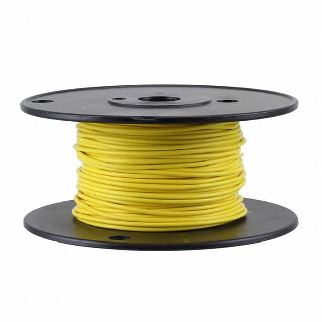 9921 004100 HOOK-UP STRND 22AWG YLW 100'