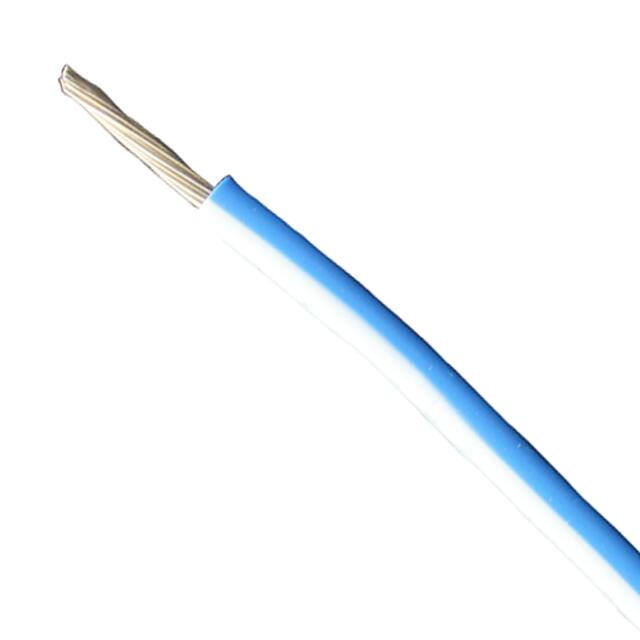 31663250 HOOKUP STRND 20AWG BL/WH QTY1=1'