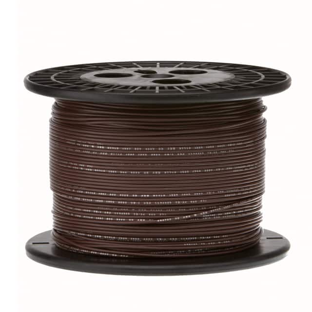22UL1007SLDBRO1000 HOOK-UP SOLID 22AWG BRN 1000'