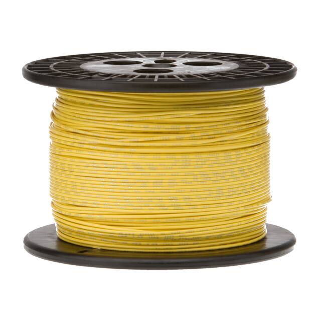 14UL1007SLDYEL500 HOOK-UP SOLID 14AWG YLW 500'
