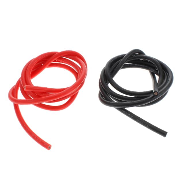 FIT0582 TEST LEAD 12AWG BLACK/RED 3.28'