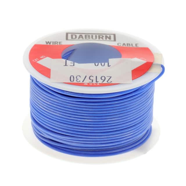 2615/30-BU-100 HOOK-UP STRND 30AWG BLU 100'