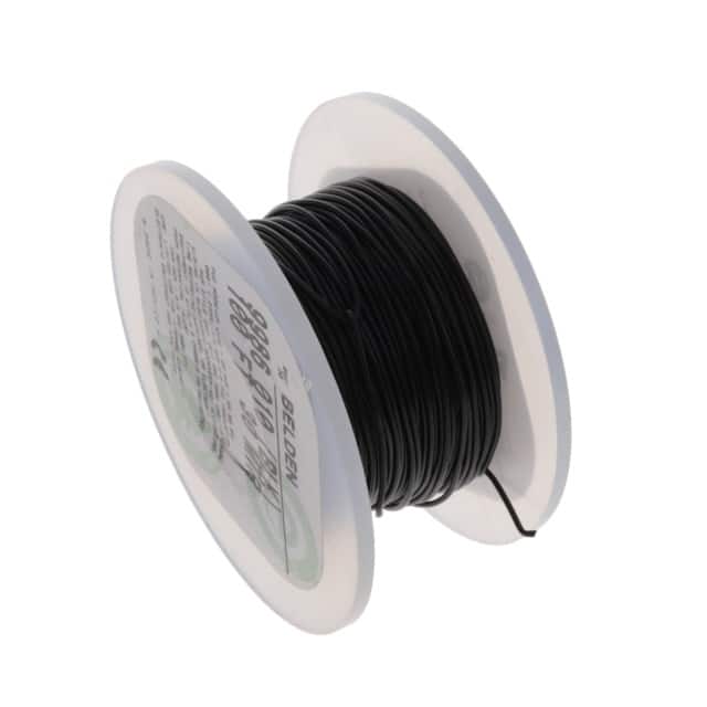 9986 010100 HOOK-UP STRND 28AWG BLACK 100'
