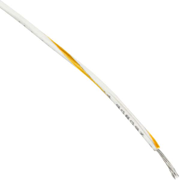 1557 WO005 HOOK-UP STRND 16AWG WHT/ORG 100'