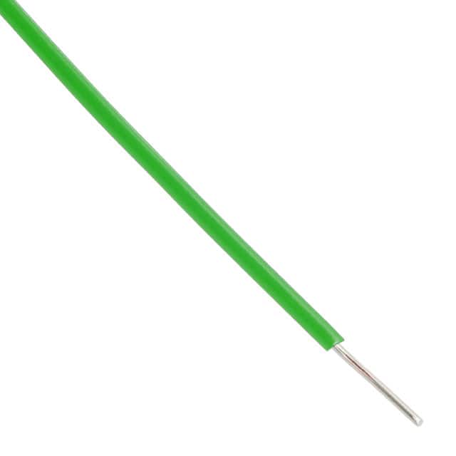 2632 GR005 HOOK-UP SOLID 32AWG GREEN 100'