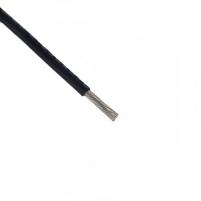 67025 BK034 HOOK-UP STRND 24AWG BLK 1640.4'