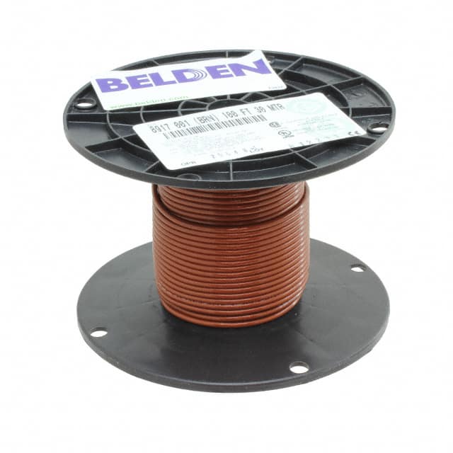 8917 001100 HOOK-UP STRND 16AWG BROWN 100'