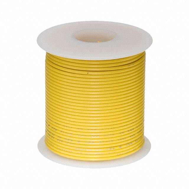 18STRYELGXL25 HOOK-UP STRND 18AWG YELLOW 25'