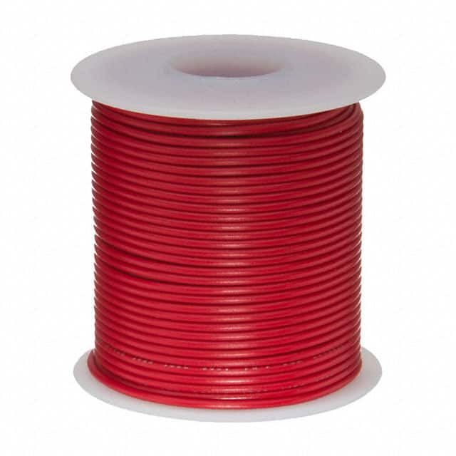 18STRREDGXL25 HOOK-UP STRND 18AWG 60V RED 25'