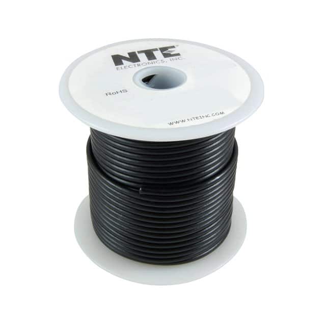 WA16-00-100 HOOK-UP 16AWG 120V BLACK 100'
