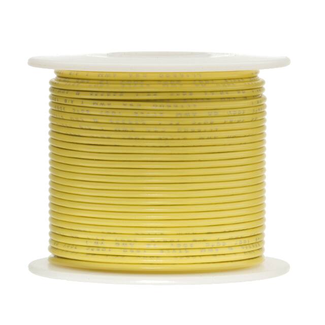 14UL1015STRYEL100 HOOK-UP STRND 14AWG YELLOW 100'