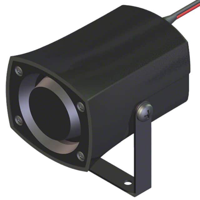 X-5735-LW350-S-2-R BUZZER PIEZO 12V 56.5X44 BRACKET