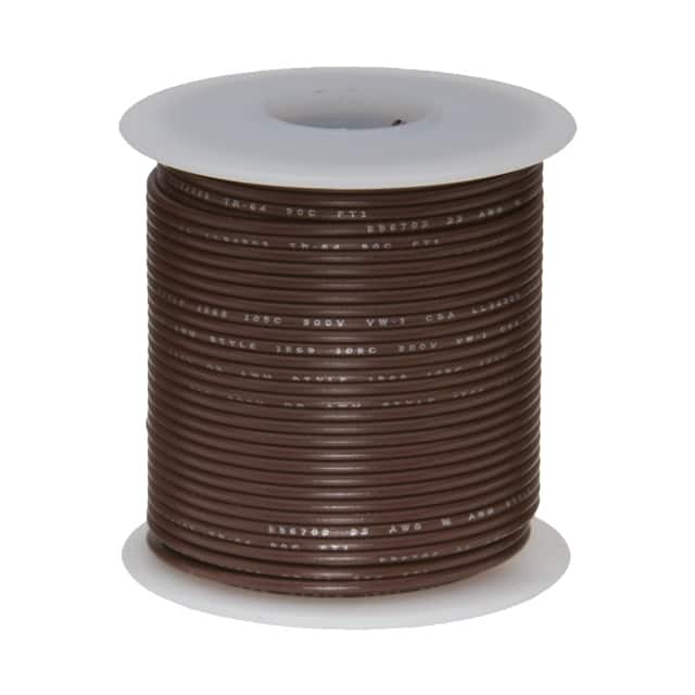 20STRBROSXL25 HOOK-UP STRND 20AWG BROWN 25'