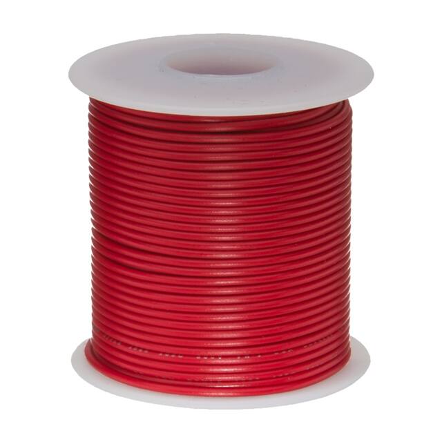 14STRREDSXL25 HOOK-UP STRND 14AWG 60V RED 25'