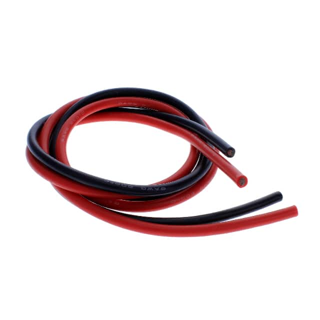 FIT0581 TEST LEAD 10AWG BLACK/RED 3.28'
