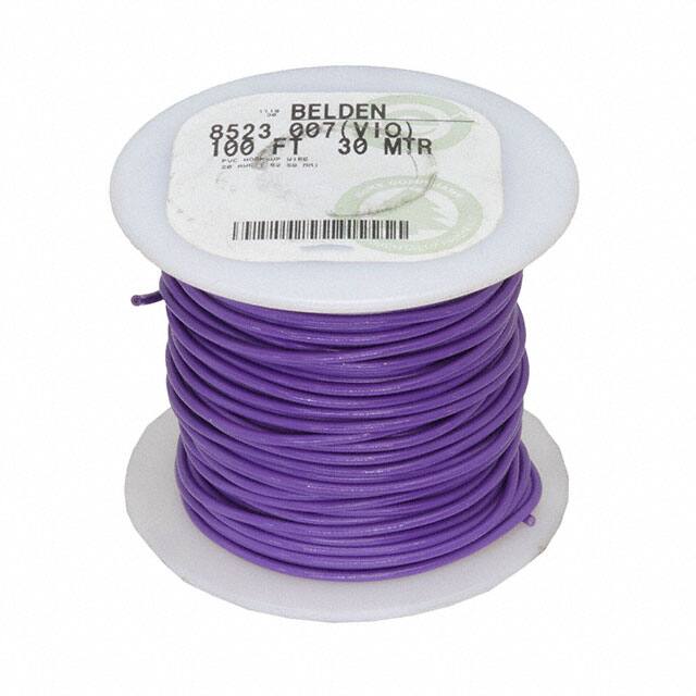 8523 007100 HOOK-UP STRND 20AWG VIOLET 100'