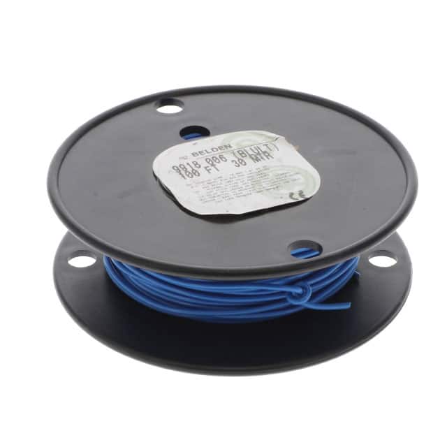 9918 006100 HOOK-UP STRND 18AWG BLU 100'