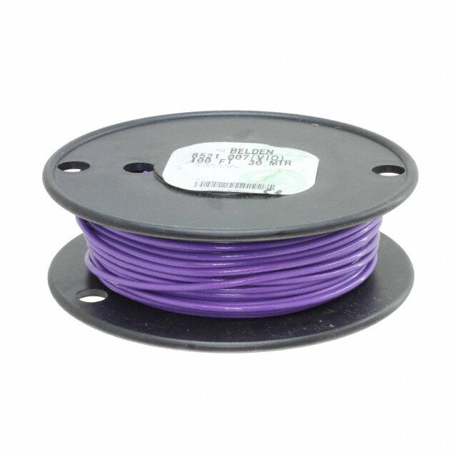 8521 007100 HOOK-UP STRND 16AWG VIOLET 100'