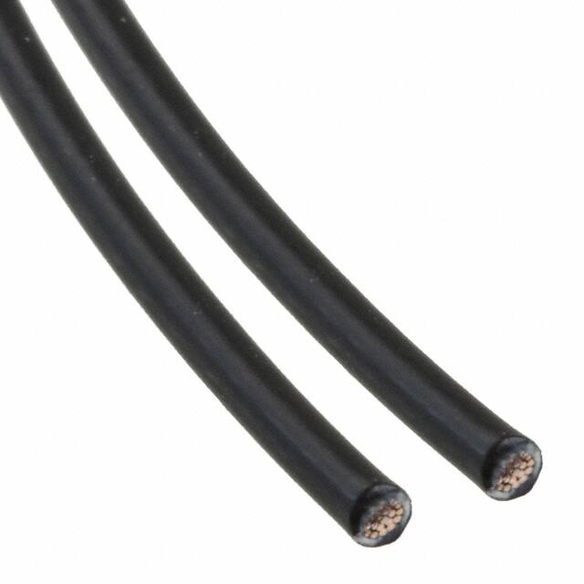 99M0111-18-0 HOOK-UP STRND 18AWG BLACK 1'