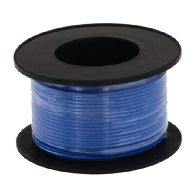 2636 HOOK-UP STRND 24AWG 300V BLU 60'