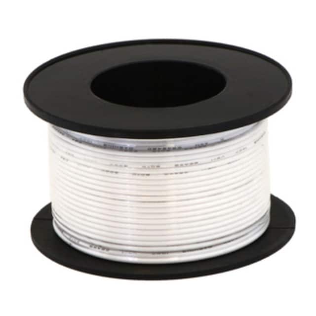 2639 HOOK-UP STRND 24AWG 300V WHT 60'