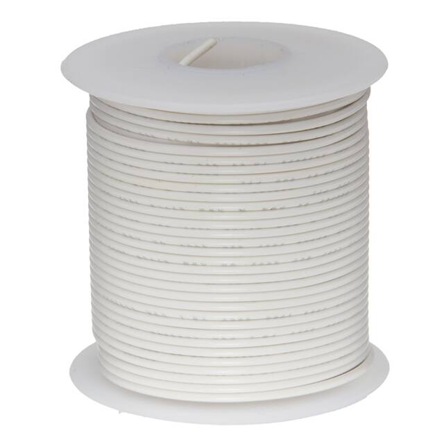 26UL1007STRWHI25 HOOK-UP STRND 26AWG 300V WHT 25'