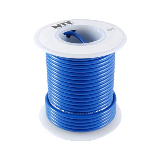 WHS24-06-100 HOOK-UP 24AWG 300V BLUE 100'