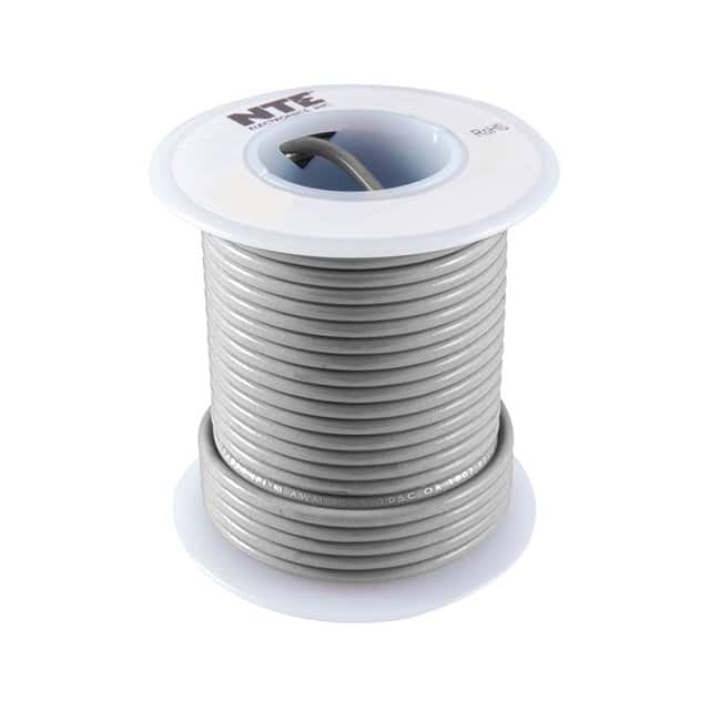 WH26-08-100 HOOK-UP 26AWG 300V GRAY 100'