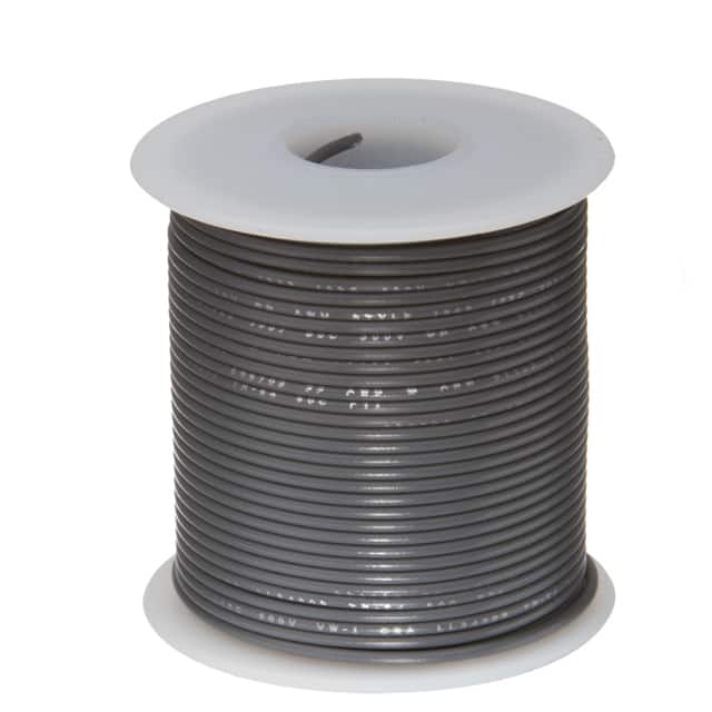 20UL1015STRGRA25 HOOK-UP STRND 20AWG GRAY 25'