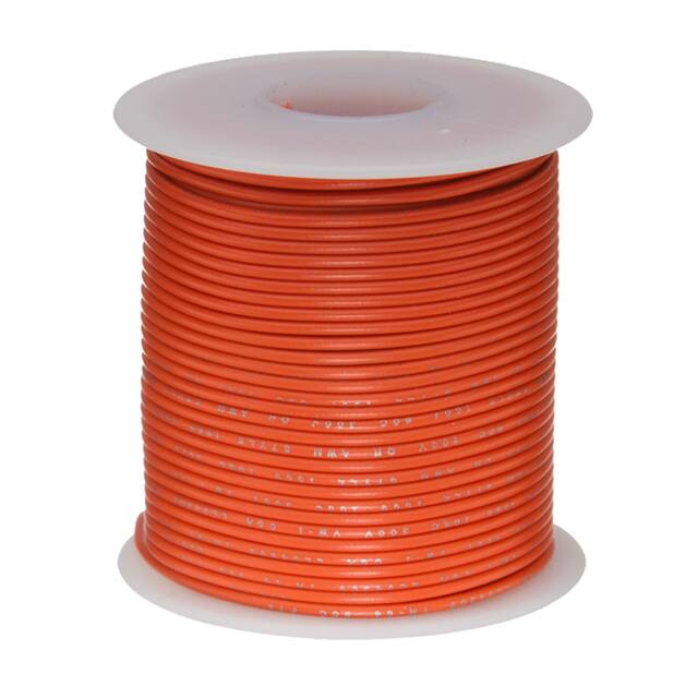 18UL1015STRORG25 HOOK-UP STRND 18AWG ORANGE 25'