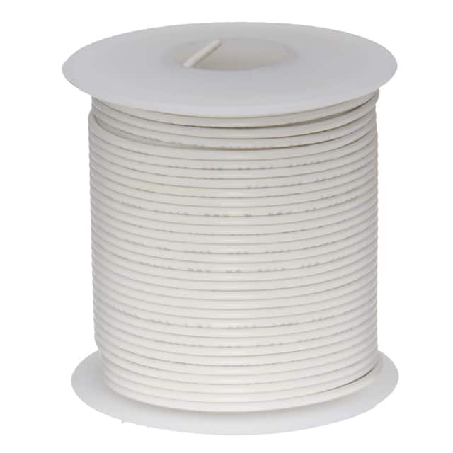 18UL1007STRWHI25 HOOK-UP STRND 18AWG 300V WHT 25'