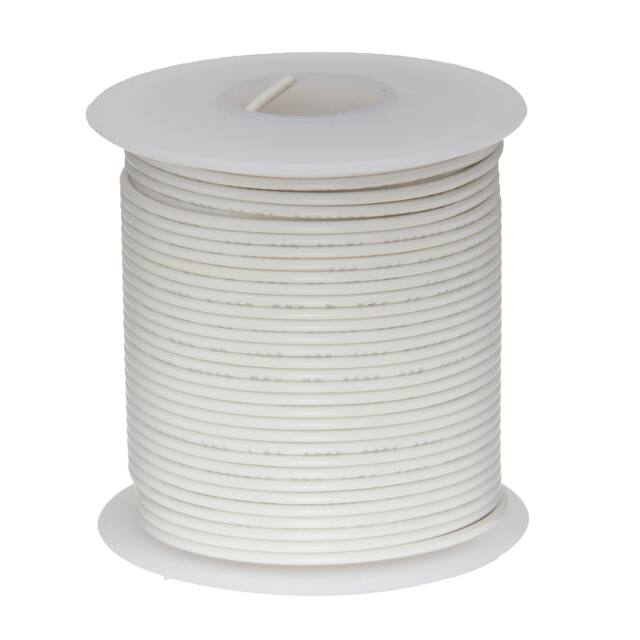 16UL1007STRWHI25 HOOK-UP STRND 16AWG 300V WHT 25'