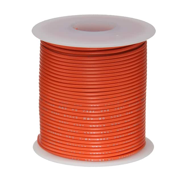 28UL1007STRORA HOOK-UP STRND 28AWG ORG 100'
