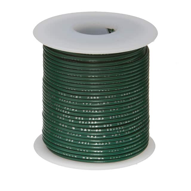 28UL1007STRGRE HOOK-UP STRND 28AWG GRN 100'