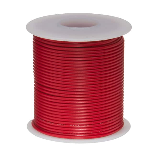 26UL1007STRRED HOOK-UP STRND 26AWG RED 100'