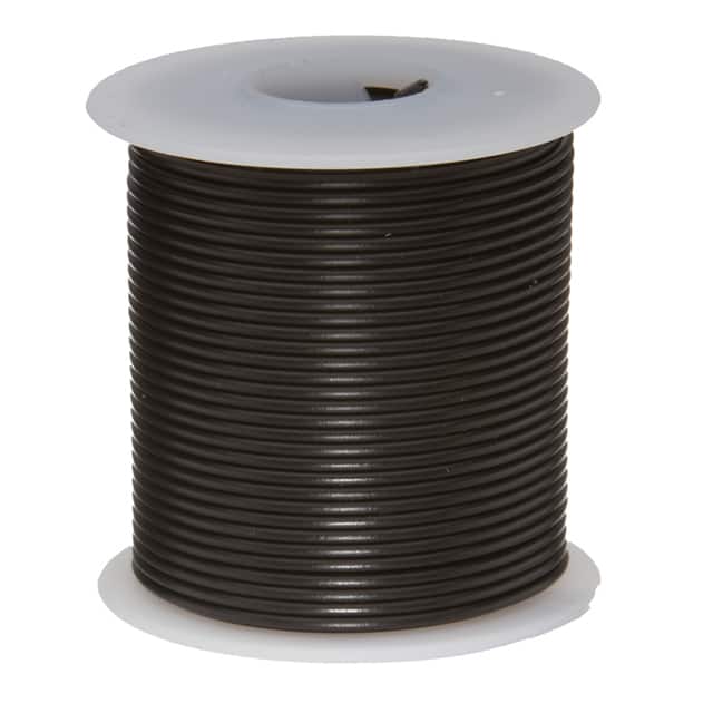 26MILWSTRBLA HOOK-UP STRND 26AWG BLACK 100'