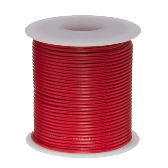16STRREDUL142625 HOOK-UP STRND 16AWG 60V RED 25'